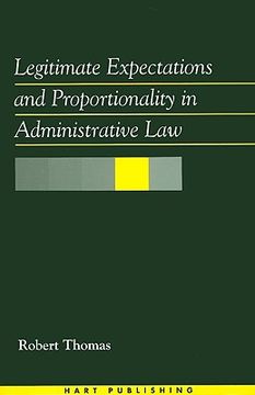 portada legitimate expectations and proportionality in administrative law (in English)