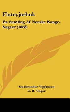 portada flateyjarbok: en samling af norske konge-sagaer (1868)
