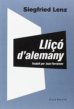 portada La Lliçó D'alemany (el Club Dels Novel·Listes) (in Spanish)