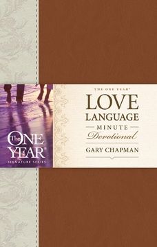 portada The one Year Love Language Minute Devotional (One Year Signature Line) (en Inglés)