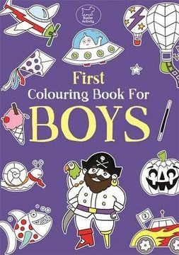 portada First Colouring Book for Boys 