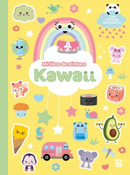 portada Kawaii mi Libro de Stickers