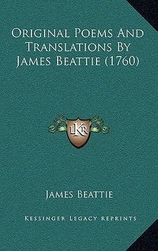 portada original poems and translations by james beattie (1760) (en Inglés)