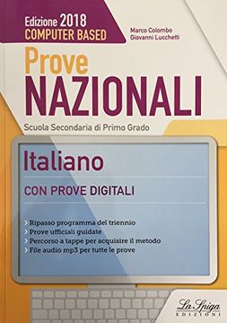 portada Italiano Prove Nazionali Classe 3°.