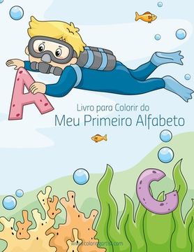 portada Livro para Colorir do Meu Primeiro Alfabeto 1 (en Portugués)