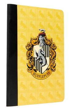 portada Harry Potter: Hufflepuff Notebook and Page Clip Set (en Inglés)
