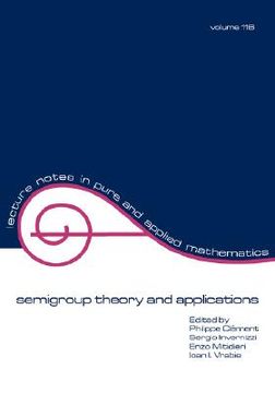 portada semigroup theory and applications (en Inglés)