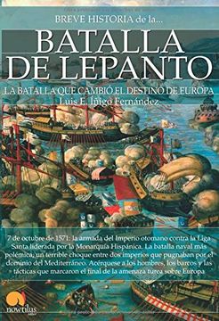 portada Breve Historia de la Batalla de Lepanto (en Inglés)