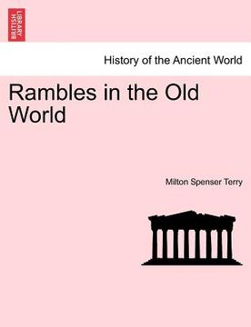 portada rambles in the old world (in English)