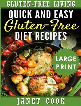 portada Quick and Easy Gluten-Free Diet Recipes (en Inglés)