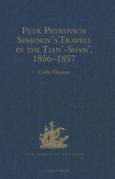portada Petr Petrovich Semenov: Travels in the Tian-Shan, 1856-1857 (en Inglés)