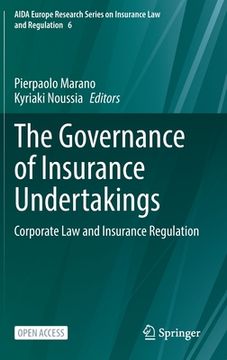 portada The Governance of Insurance Undertakings: Corporate Law and Insurance Regulation (in English)