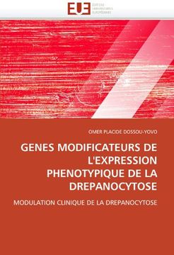 portada Genes Modificateurs de L'Expression Phenotypique de La Drepanocytose