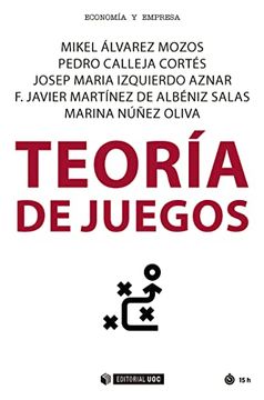 portada Teoría de Juegos: 693 (Manuales) (in Spanish)