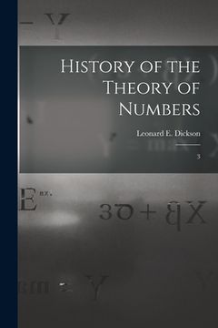 portada History of the Theory of Numbers: 3 (in English)