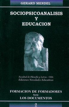 portada Sociopsicoanalisis y Educacion