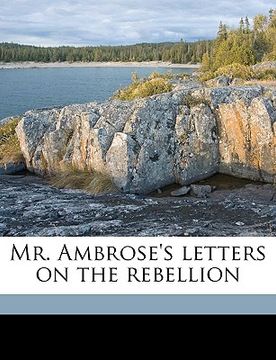 portada mr. ambrose's letters on the rebellion volume 2 (en Inglés)