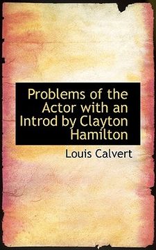 portada problems of the actor with an introd by clayton hamilton (in English)