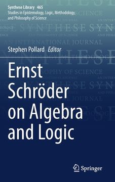 portada Ernst Schro der on Algebra and Logic (en Inglés)