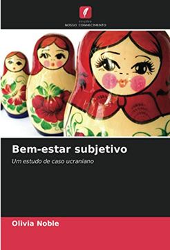 portada Bem-Estar Subjetivo: Um Estudo de Caso Ucraniano (en Portugués)