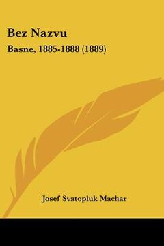 portada Bez Nazvu: Basne, 1885-1888 (1889)