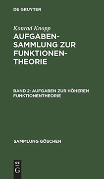 portada Aufgaben zur Höheren Funktionentheorie (en Alemán)