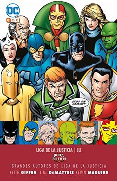 portada Grandes autores de la Liga de la Justicia: Keith Giffen, J.M. Dematteis y Kevin Maguire - JLI