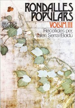 portada Rondalles Populars, iii (en Catalá)