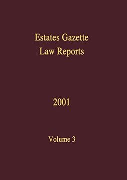 portada Eglr 2001 (Estates Gazette law Reports)