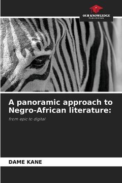 portada A panoramic approach to Negro-African literature (en Inglés)