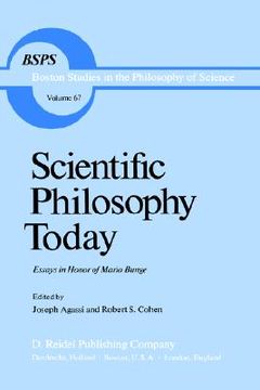 portada scientific philosophy today: essays in honor of mario bunge (en Inglés)