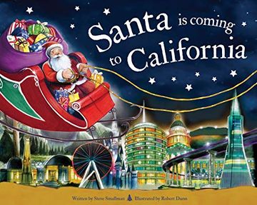 portada Santa is Coming to California (en Inglés)