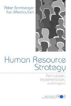 portada human resource strategy: formulation, implementation, and impact (en Inglés)