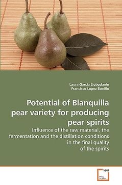 portada potential of blanquilla pear variety for producing pear spirits (en Inglés)