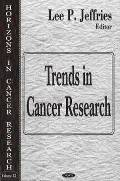 portada trends in cancer research (en Inglés)
