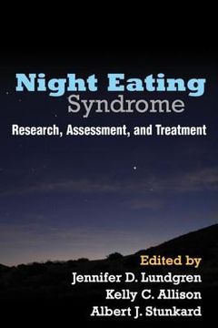 portada Night Eating Syndrome: Research, Assessment, and Treatment