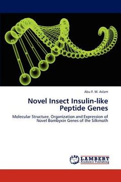 portada novel insect insulin-like peptide genes (in English)