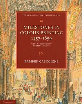 portada milestones in colour printing 1457-1859: with a bibliography of nelson prints