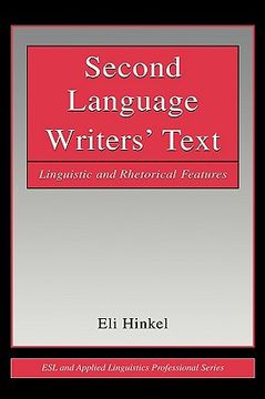 portada second language writers' text (en Inglés)