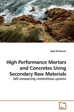 portada high performance mortars and concretes using secondary raw materials (en Inglés)