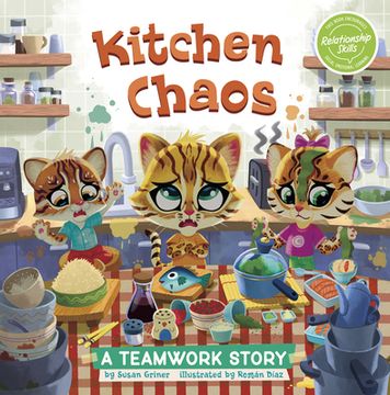 portada Kitchen Chaos: A Teamwork Story (en Inglés)
