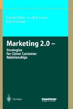 portada marketing 2.0: strategies for closer customer relationships (in English)