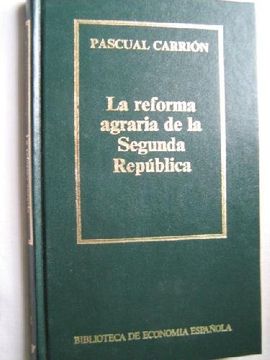portada Reforma Agraria de la Segunda República
