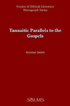 portada tannaitic parallels to the gospels (en Inglés)