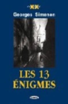 portada Les Treize Énigmes. Con . Cd Audio (Vingtième) (in French)