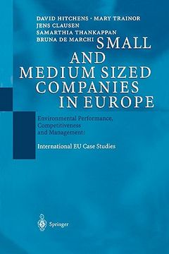 portada small and medium sized companies in europe: environmental performance, competitiveness and management: international eu case studies (en Inglés)