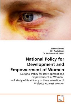 portada national policy for development and empowerment of women (en Inglés)