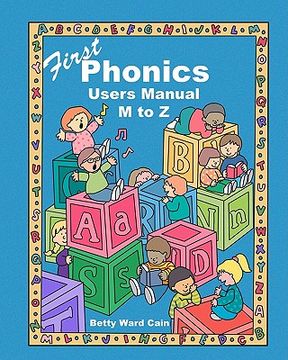 portada first phonics users manual m to z (in English)