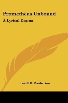 portada prometheus unbound: a lyrical drama