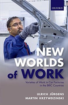 portada New Worlds of Work: Varieties of Work in car Factories in the Bric Countries (en Inglés)